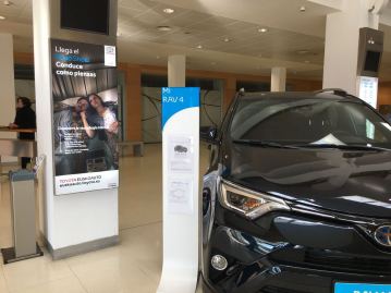 Roadshow Toyota Interior-detallle vehículo