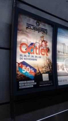Ciclos Zubero  Campaña en Metro