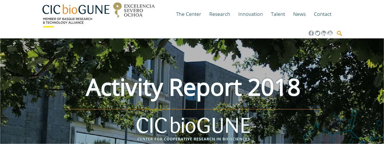 Desarrollo web para CIC Biogune - EKHI STUDIO